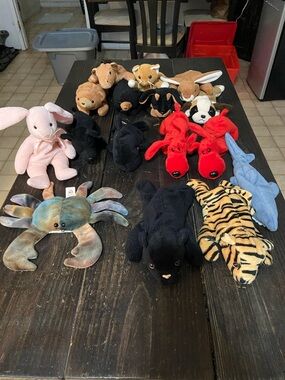 TY Assorted Beanie Baby Lot - Multiple Colors